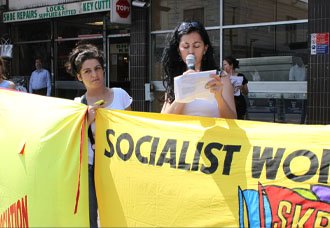 AKP’nin baskıcı politikaları Londra’da protesto edildi